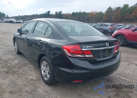 2015 Honda Civic Lx z USA, uszkodzony, nr VIN 19XFB2F55FE256024